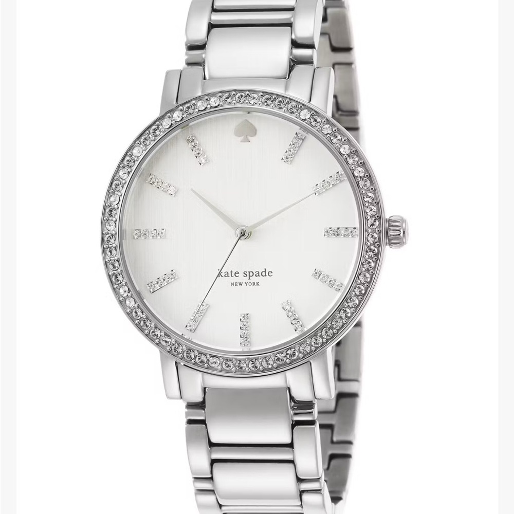Kate Spade Silver Crystal Women's Watch
